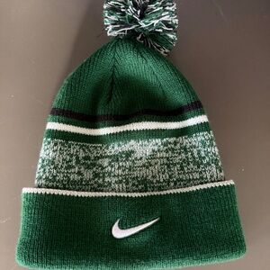 Nike beanie pom pom knit winter hat